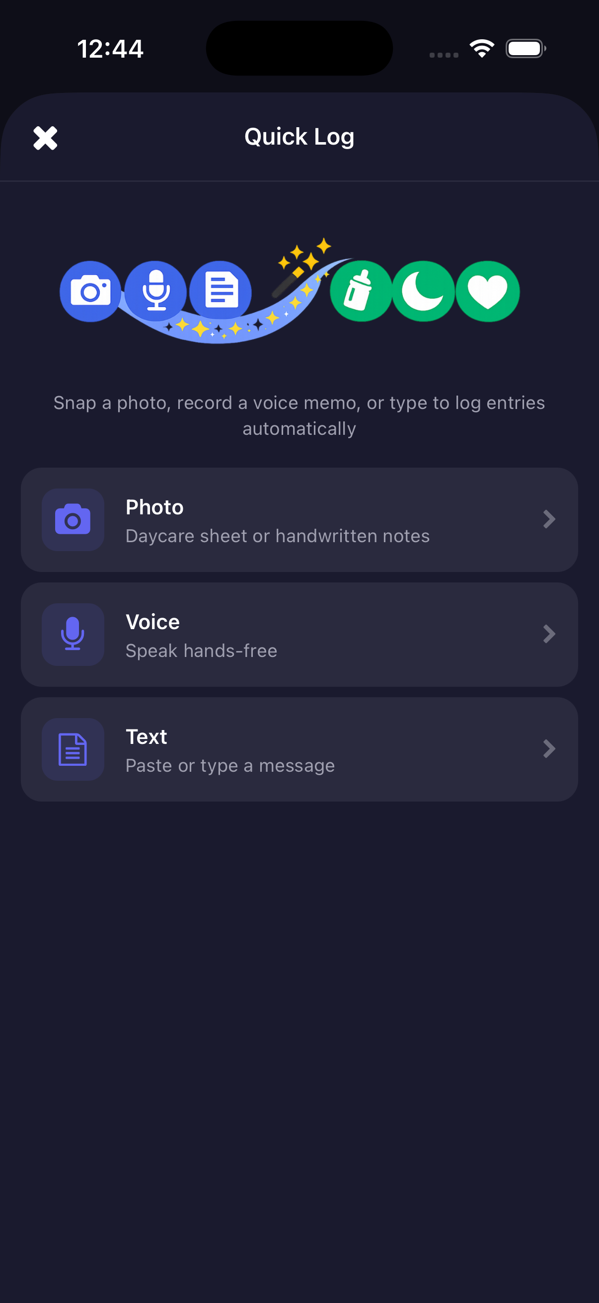 Quick Log